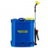 Pompa pentru stropit (vermorel) Tatta TP-1201A, cu acumulator, 12V 8Ah, incarcator 1 A, motor 3.6 lpm, rezervor tip rucsac, 12 l