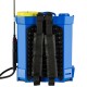 Pompa pentru stropit (vermorel) Tatta TP-1201A, cu acumulator, 12V 8Ah, incarcator 1 A, motor 3.6 lpm, rezervor tip rucsac, 12 l
