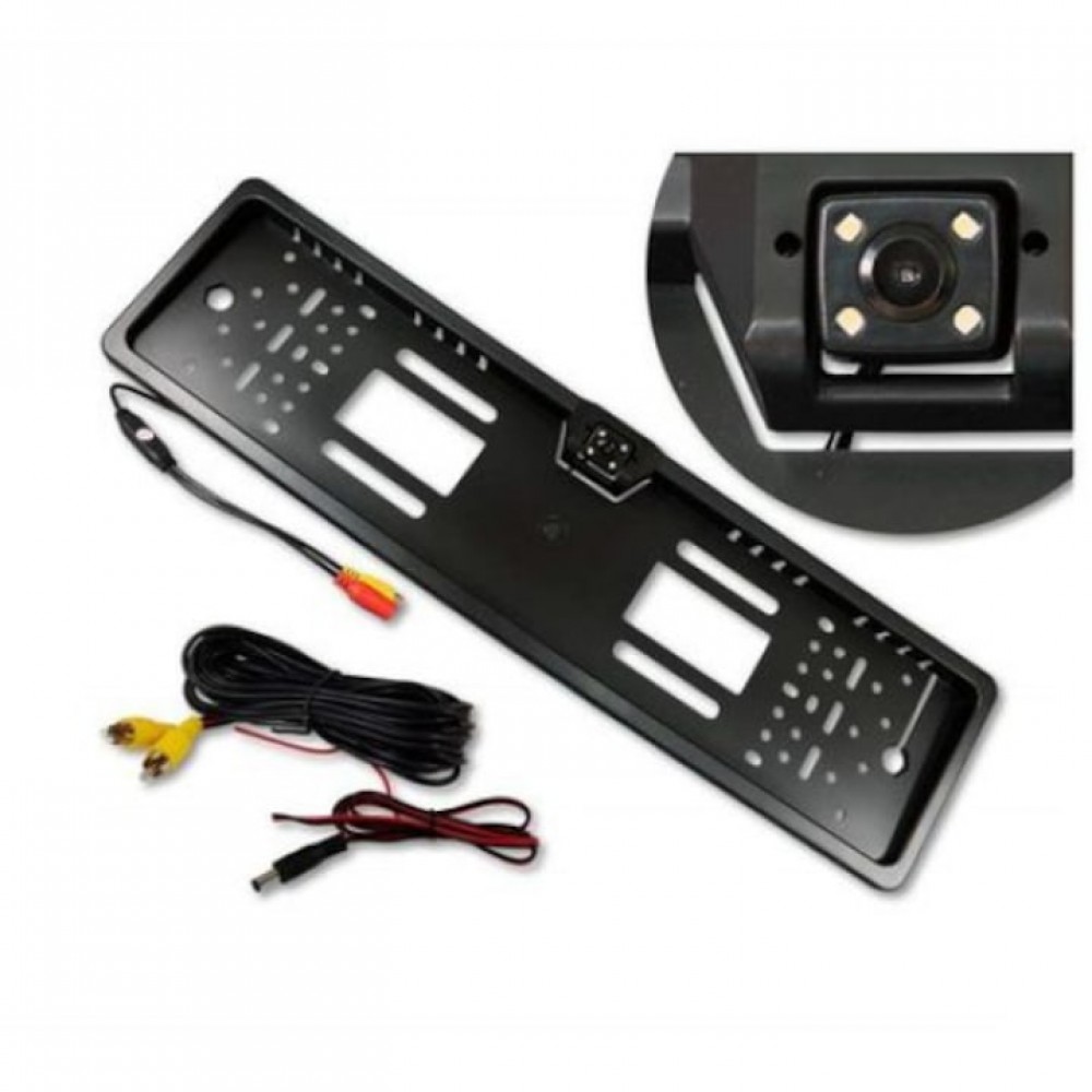 Camera Video Auto Marsarier Reflection Vision®, Suport Numar Auto, Unghi filmare 170 grade, Night vision CVNA1