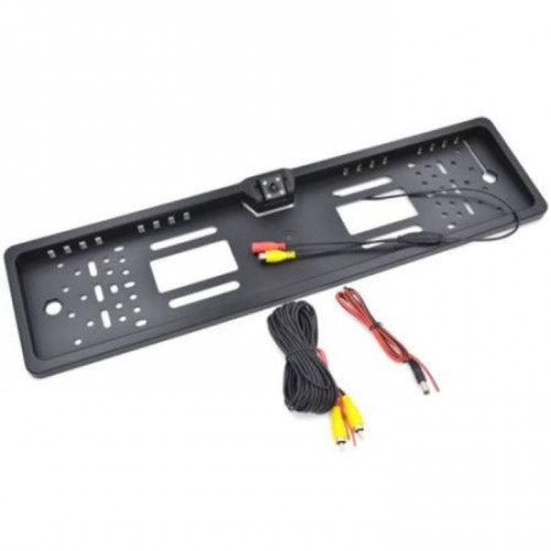 Camera Video Auto Marsarier Reflection Vision®, Suport Numar Auto, Unghi filmare 170 grade, Night vision CVNA1