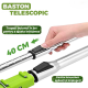 Motocoasa Electrica Teno1175, acumulator 48V, baston telescopic, 3 tipuri de lame pentru taiere, 18000 RPM, autonomie de 2-3 ore, accesorii incluse, verde ME1