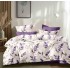Lenjerie de pat dublu Bumbac FINET, pentru 2 persoane, 6 piese, Cearceaf de pat  230 x 250cm, CF5