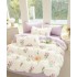 Lenjerie de pat dublu Bumbac FINET, pentru 2 persoane, 6 piese, Cearceaf de pat  230 x 250cm, CF12