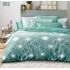 Lenjerie de pat dublu Bumbac FINET, pentru 2 persoane, 6 piese, Cearceaf de pat  230 x 250cm, CF15