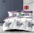 Lenjerie de pat dublu Bumbac FINET, pentru 2 persoane, 6 piese, Cearceaf de pat  230 x 250cm, CF28