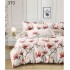 Lenjerie de pat dublu Bumbac FINET, pentru 2 persoane, 6 piese, Cearceaf de pat  230 x 250cm, CF32