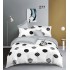 Lenjerie de pat dublu Bumbac FINET, pentru 2 persoane, 6 piese, Cearceaf de pat  230 x 250cm, CF43