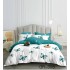 Lenjerie de pat dublu Bumbac FINET, pentru 2 persoane, 6 piese, Cearceaf de pat  230 x 250cm, CF47