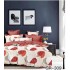 Lenjerie de pat dublu Bumbac FINET, pentru 2 persoane, 6 piese, Cearceaf de pat  230 x 250cm, CF48