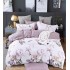Lenjerie de pat dublu Bumbac FINET, pentru 2 persoane, 6 piese, Cearceaf de pat  230 x 250cm, CF50