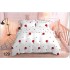 Lenjerie de pat dublu Bumbac FINET, pentru 2 persoane, 6 piese, Cearceaf de pat  230 x 250cm, CF58