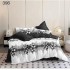 Lenjerie de pat dublu Bumbac FINET, pentru 2 persoane, 6 piese, Cearceaf de pat  230 x 250cm, CF60