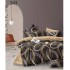 Lenjerie de pat dublu Bumbac FINET, pentru 2 persoane, 6 piese, Cearceaf de pat  230 x 250cm, CF75