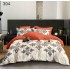 Lenjerie de pat dublu Bumbac FINET, pentru 2 persoane, 6 piese, Cearceaf de pat  230 x 250cm, CF97