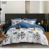 Lenjerie de pat dublu Bumbac FINET, pentru 2 persoane, 6 piese, Cearceaf de pat  230 x 250cm, CF99
