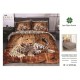 Set Lenjerie Eleganta 6 piese din Bumbac Finet, Cearceaf de pat 245x250cm, Pat 2 Persoane, SEP-26 Lenjerii din finet 6 piese