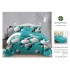Set Lenjerie Eleganta 6 piese din Bumbac Finet, Cearceaf de pat 245x250cm, Pat 2 Persoane, SEP-28