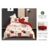 Set Lenjerie Eleganta 6 piese din Bumbac Finet, Cearceaf de pat 245x250cm, Pat 2 Persoane, SEP-29