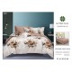 Set Lenjerie Eleganta 6 piese din Bumbac Finet, Cearceaf de pat 245x250cm, Pat 2 Persoane, SEP-30 Lenjerii din finet 6 piese