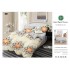 Set Lenjerie Eleganta 6 piese din Bumbac Finet, Cearceaf de pat 245x250cm, Pat 2 Persoane, SEP-34