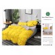 Set Lenjerie Eleganta 6 piese din Bumbac Finet, Cearceaf de pat 245x250cm, Pat 2 Persoane, SEP-36 Lenjerii din finet 6 piese
