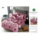Set Lenjerie Eleganta 6 piese din Bumbac Finet, Cearceaf de pat 245x250cm, Pat 2 Persoane, SEP-38 Lenjerii din finet 6 piese