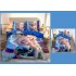 Lenjerie Bumbac tip Finet, 6 piese,PERSONAJE COPII STITCH AND ELSA SC2
