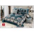 Cuvertură Pat Dublu, 5 Piese, Bumbac 100% , Imprimat –Calitate Premium, cu Imprimeu Durabil, 230x250 cm, CUVE2