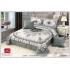 Cuvertură Pat Dublu, 5 Piese, Bumbac 100% , Imprimat –Calitate Premium, cu Imprimeu Durabil, 230x250 cm, CUVE3