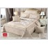 Cuvertură Pat Dublu, 5 Piese, Bumbac 100% , Imprimat –Calitate Premium, cu Imprimeu Durabil, 230x250 cm, CUVE4
