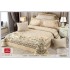 Cuvertură Pat Dublu, 5 Piese, Bumbac 100% , Imprimat –Calitate Premium, cu Imprimeu Durabil, 230x250 cm, CUVE6