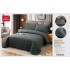 Cuvertură Pat Dublu, 4 Piese, Bumbac 100%, HUSA cu ELASTIC , matlasata -Calitate Premium,230x240 cm, EY8