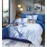 Lenjerie de pat dublu Bumbac FINET, pentru 2 persoane, 6 piese, Cearceaf de pat  230 x 250cm, CF118