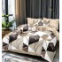 Lenjerie de pat dublu Bumbac FINET, pentru 2 persoane, 6 piese, Cearceaf de pat  230 x 250cm, CF121