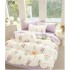Lenjerie de pat dublu Bumbac FINET, pentru 2 persoane, 6 piese, Cearceaf de pat  230 x 250cm, CF123
