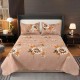 Cuvertura pentru pat dublu 3 piese din Bumbac Satinat 220x240 cm si 2 feţe de pernă, CVT-36 CUVERTURI