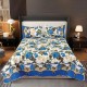 Cuvertura pentru pat dublu 3 piese din Bumbac Satinat 220x240 cm si 2 feţe de pernă, CVT-40 CUVERTURI