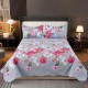 Cuvertura pentru pat dublu 3 piese din Bumbac Satinat 220x240 cm si 2 feţe de pernă, CVT-41 CUVERTURI