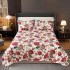 Cuvertura pentru pat dublu 3 piese din Bumbac Satinat 220x240 cm si 2 feţe de pernă, CVT-50