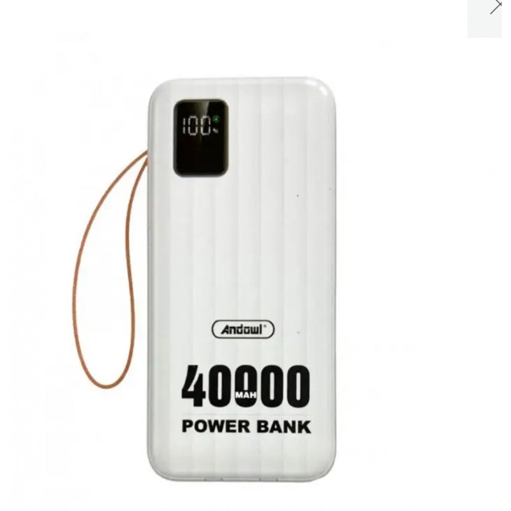 BATERIE EXTERNA CU AFISAJ LED, 40000MAH , USB C SI LIGHTNING