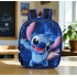 Ghiozdan scoala, gradinita Stitch 3D Relief Ghiozdan baieti si fete albastru Disney 33x27x15 doua compartimente si buzunare GS1