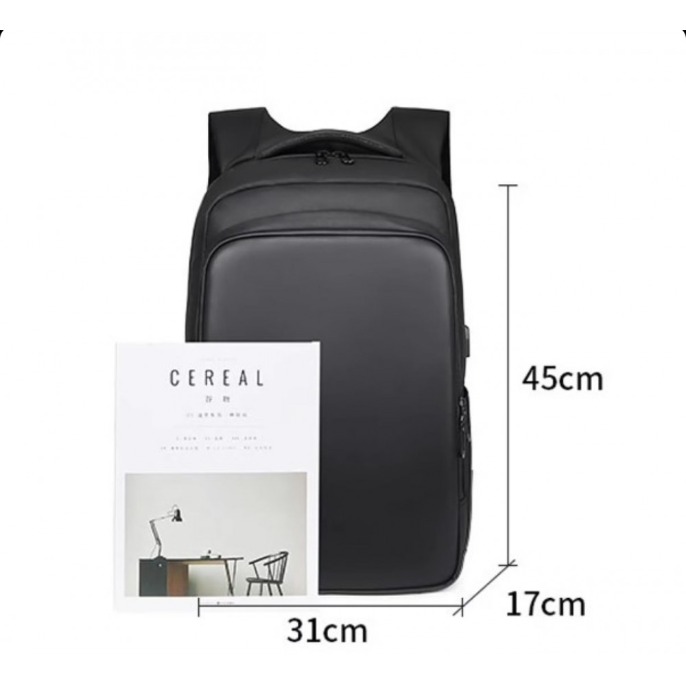 Rucsac Ghiozdan Smart cu Display LED, WiFi, impremeabil, Aplicatie Dedicata iOS/Android, Port USB Extern, Negru GSM1 ELECTRONICE / GADGETURI