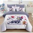 Lenjerie Bumbac tip Finet Premium ,TOM AND JERRY FLOWER  , LS21