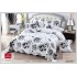 Cuvertură Pat Dublu, 5 Piese, Bumbac 100% , Imprimat –Calitate Premium, cu Imprimeu Durabil, 230x250 cm, CUVE14