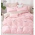 Lenjerie de pat dublu Bumbac FINET, pentru 2 persoane, 6 piese, Cearceaf de pat  230 x 250cm, CF128