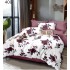 Lenjerie de pat dublu Bumbac FINET, pentru 2 persoane, 6 piese, Cearceaf de pat  230 x 250cm, CF129