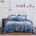 Lenjerie de pat dublu Bumbac FINET, pentru 2 persoane, 6 piese, Cearceaf de pat  230 x 250cm, CF137