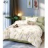 Lenjerie de pat dublu Bumbac FINET, pentru 2 persoane, 6 piese, Cearceaf de pat  230 x 250cm, CF140