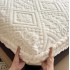 Husa de pat Cocolino si 2 fete de perna, Tricot, Uni, 3 piese, 2 persoane, 180x200cm, HP-17