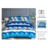 Lenjerie Bumbac tip Finet, 6 piese,Premium ,ALBA CA ZAPADA  L327